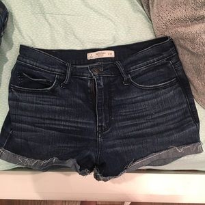Abercrombie jean shorts